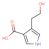 404839-11-8 4-(2-Hydroxyethyl)-1H-pyrrole-3-carboxylic Acid chemical structure