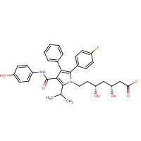 1276537-18-8 4-Hydroxy Atorvastatin Disodium Salt chemical structure