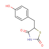 74772-78-4 5-(4-Hydroxybenzyl)thiazolidine-2,4-dione chemical structure