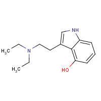 22204-89-3 4-Hydroxy-N,N-diethyltryptamine chemical structure