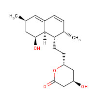 79952-42-4 6(R)-[2-(8(S)-Hydroxy]-2(S),6(R)-dimethyl-1,2,6,7,8,8a(R)-hexahydro-1(S)-naphthyl]ethyl-4(R)-hydroxy-3,4,5,6-tetrahydro-2H-pyran-2-one chemical structure