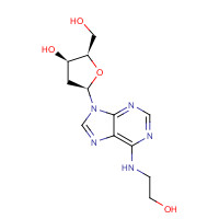 137058-94-7 N6-(2-Hydroxyethyl)-2'-deoxyadenosine chemical structure