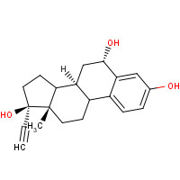 27521-34-2 6a-Hydroxy Ethynyl Estradiol chemical structure