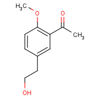 181115-16-2 1-[5-(2-Hydroxyethyl)-2-methoxyphenyl]ethanone chemical structure