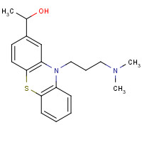 73644-43-6 2-(1-Hydroxyethyl) Promazine chemical structure