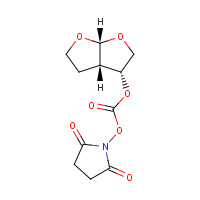 253265-97-3 [(3R,3aS,6aR)-Hydroxyhexahydrofuro[2,3-b]furanyl Succinimidyl Carbonate chemical structure