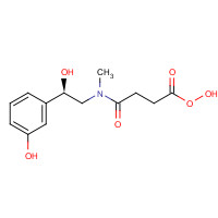 1217525-08-0 2R,S-Hydroxy-4[[(2R)-2-hydroxy-2-(3-hydroxyphenyl)ethyl]methylamino]-4-oxo-butanoic Acid chemical structure