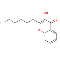 267400-83-9 3-Hydroxy-2-(5-hydroxypentyl)chromen-4-one chemical structure