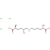 869184-37-2 (2S,2'S,5R)-5-Hydroxy Lysinonorleucine Hydrochloride chemical structure