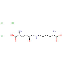 869111-61-5 (2S,2'S,5S)-5-Hydroxy Lysinonorleucine Hydrochloride chemical structure