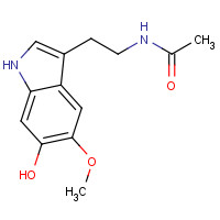 2208-41-5 6-Hydroxy Melatonin chemical structure