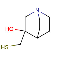 107220-26-8 rac 3-Hydroxy-3-mercaptomethylquinuclidine chemical structure