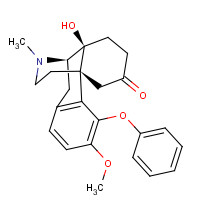 21030-81-9 14-Hydroxy-3-methoxy-N-methyl-6-oxo-4-phenoxy-morphinan chemical structure