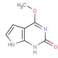 887406-45-3 2-Hydroxy-6-methoxy-7-deazapurine chemical structure