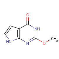 90057-07-1 6-Hydroxy-2-methoxy-7-deazapurine chemical structure