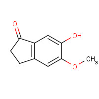 90843-62-2 6-Hydroxy-5-methoxy-1-indanone chemical structure