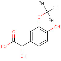 74495-70-8 4-Hydroxy-3-methoxymandelic Acid-d3 chemical structure