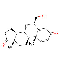 121021-51-0 6b-Hydroxymethylandrosta-1,4-diene-3,17-dione chemical structure
