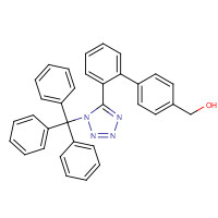154709-18-9 5-[4'-Hydroxymethyl-(1,1'-biphenyl)-2-yl]-1-triphenylmethyltetrazole chemical structure