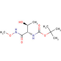 80543-39-1 [S-(R*,R*)]-[2-Hydroxy-1-[(methoxyamino)carbonyl]propyl]-carbamic Acid 1,1-Dimethylethyl Ester chemical structure