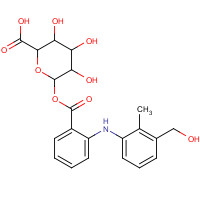 152832-29-6 3-Hydroxymethyl Mefenamic Acid Acyl-b-D-glucuronide chemical structure