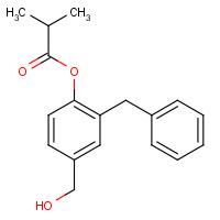 1309934-15-3 4-Hydroxymethyl-2-benzylphenyl Isobutyrate chemical structure