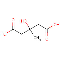 503-49-1 3-Hydroxy-3-methylpentane-1,5-dioic Acid chemical structure