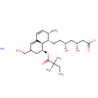 134452-13-4 6'-Hydroxymethyl Simvastatin Acid Sodium Salt chemical structure
