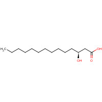 35683-15-9 (S)-3-Hydroxy Myristic Acid chemical structure