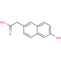 10441-46-0 6-Hydroxy-2-naphthaleneacetic Acid chemical structure