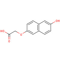 10441-36-8 2-[(6-Hydroxy-2-naphthalenyl)oxy]acetic Acid chemical structure