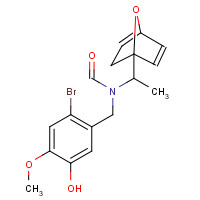 122584-18-3 N-(p-Hydroxyphenethyl)-N-(2-bromo-5-hydroxy-4-methoxybenzyl)formamide chemical structure