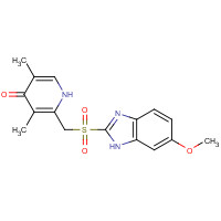 1346600-70-1 4-Hydroxy Omeprazole Sulfone chemical structure
