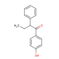 6966-21-8 1-(4-Hydroxyphenyl)-2-phenyl-1-butanone chemical structure