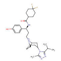 856708-54-8 4-Hydroxyphenyl Maraviroc chemical structure