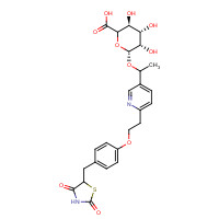 625853-76-1 Hydroxy Pioglitazone (M-IV) b-D-Glucuronide chemical structure