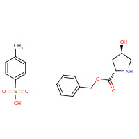 88501-00-2 (2S,4R)-4-Hydroxy-proline Benzyl Ester, Toluene Sulfonic Acid Salt chemical structure
