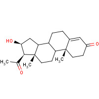 438-07-3 16a-Hydroxy Progesterone chemical structure