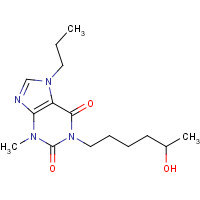 56395-62-1 rac 5-Hydroxy Propentofylline chemical structure