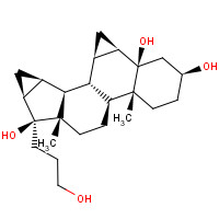 1264137-83-8 17-(3-Hydroxypropyl-13C3)-6b,7b:15b,16b-dimethyleneandrostane-3b,5b,17b-triol chemical structure