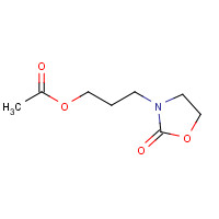 87010-30-8 3-(3-Hydroxypropyl)-2-oxazolidinone Acetate chemical structure