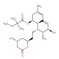 133645-46-2 3'(S)-Hydroxy Simvastatin chemical structure