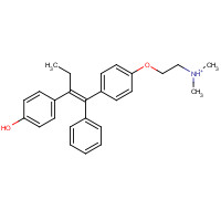 82413-21-6 (E)-4'-Hydroxy Tamoxifen chemical structure