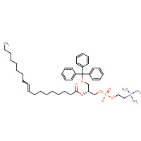 103634-10-2 [R-(Z)]-4-Hydroxy-N,N,N-trimethyl-9-oxo-7-[(triphenylmethoxy)methyl]-3,5,8-trioxa-4-phosphahexacos-17-en-1-aminium 4-Oxide Inner Salt chemical structure