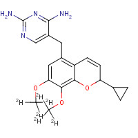 1130072-57-9 Iclaprim-d6 chemical structure