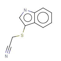 61021-51-0 (Indol-3-ylthio)acetonitrile chemical structure