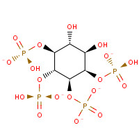 121010-58-0 myo-Inositol 1,4,5,6-Tetrakis(phosphate) chemical structure