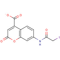 284679-24-9 7-Iodoacetamidocoumarin-4-carboxylic Acid chemical structure