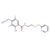 175093-14-8 S-[2-(Iodo-4-Azidosalicylamido)ethylthio]-2-thiopyridine chemical structure