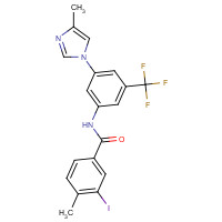 926922-18-1 3-Iodo-4-methyl-N-[3-(4-methyl-1H-imidazol-1-yl)-5-(trifluoromethyl)phenyl]benzamide chemical structure
